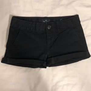 American Eagle Black Shorts
